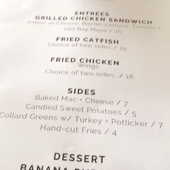 Kin Southern Table + Bar - Menu - Soul Food Near Me - Providence, Rhode Island