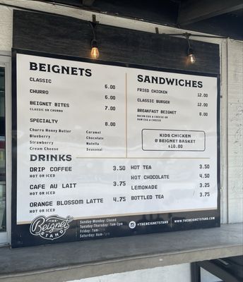 Menu photo 2 The Beignet Stand San Antonio, TX Menu photo 2 The Beignet Stand San Antonio, TX