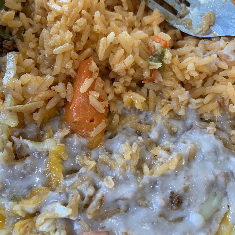 La Flor De Mexico - Runny oatmeal bland cold refried stale rice - Mexican Near Me - Brookings, Oregon