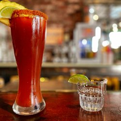 Mr Rick's - Michelada and Tequila shot