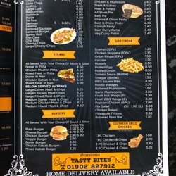 Greenlanes Tasty Bites - Menu