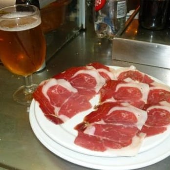 Museo del Jamón - jamon and cervesa - Meat Shops Near Me - Madrid, M