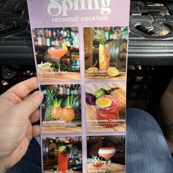 On the Kirb - Spring Cocktail Menu - Sports Bars Near Me - Houston, Texas