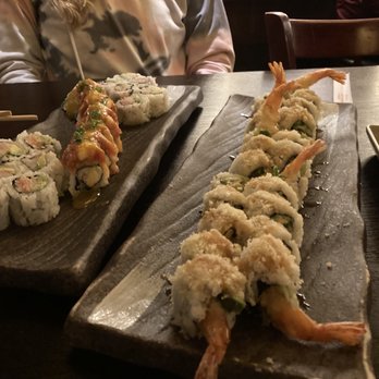 Samurai - Tempora Role, Kani Spicy Tuna Maki and California Role - Sushi Bars Near Me - Mill Valley, California