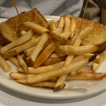 Richies Real American Diner - My son's sourdough burger & fries. - Diners Near Me - Temecula, California Richies Real American Diner - My son's sourdough burger & fries. - Diners Near Me - Temecula, California
