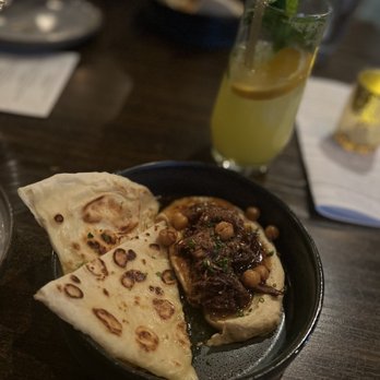 Sparrow + Wolf - Course 3: oxtail hummus - New American Near Me - Las Vegas, Nevada Sparrow + Wolf - Course 3: oxtail hummus - New American Near Me - Las Vegas, Nevada
