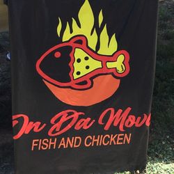 On Da Move Fish And Chicken - Great logo