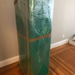 Carefully packaged hutch Carefully packaged hutch