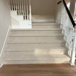 Direct Carpet Unlimited - Tuftex Style Rhode. Classic and beautiful. Paired with 10 mm Americano Grande Collection