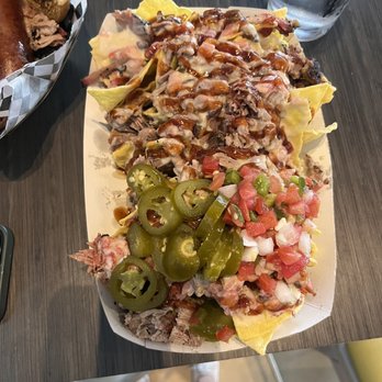 Garcia Barbecue - Large order of nachos - Barbeque Near Me - San Antonio, Texas