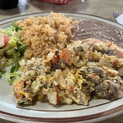 Camino Real Cafe - Machaca plate
