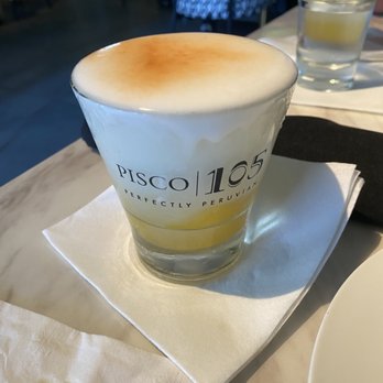 CVI.CHE 105 - Pisco Sour with Maracuya - Peruvian Near Me - Miami, Florida