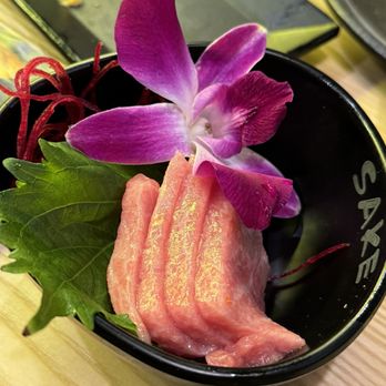 Sake - toro (was on the house!!) - Sushi Bars Near Me - Pinole, California