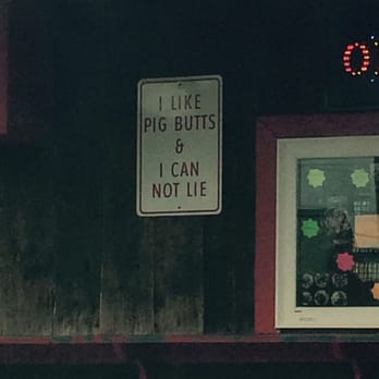Malson's BBQ - One of two signs that convinced us to give this place a try. - Southern Near Me - Kingsland, Georgia