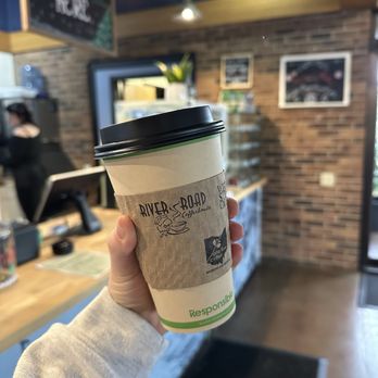 River Road Coffee House - Pumpkin matcha with housemade pumpkin syrup - Coffee & Tea Near Me - Newark, Ohio River Road Coffee House - Pumpkin matcha with housemade pumpkin syrup - Coffee & Tea Near Me - Newark, Ohio