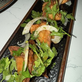 The Lola - Crab Cake Rangoon - Cocktail Bars Near Me - Hoboken, New Jersey The Lola - Crab Cake Rangoon - Cocktail Bars Near Me - Hoboken, New Jersey
