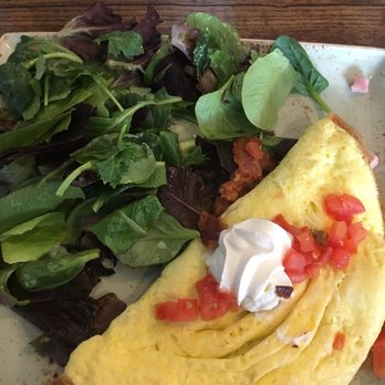 First Watch - The Works Omelette with fresh greens - Breakfast & Brunch Near Me - Vestavia, Alabama First Watch - The Works Omelette with fresh greens - Breakfast & Brunch Near Me - Vestavia, Alabama