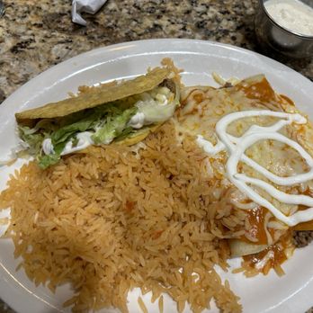 Plaza Azteca - Enchiladas & taco combo - Mexican Near Me - Williamsburg, Virginia
