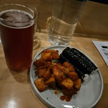 Jilli - Gimbab with fishcake, radish kimchi, squid - Korean Near Me - Los Angeles, California