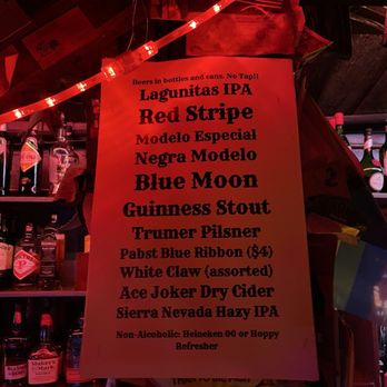 The Alley - Beer options - Dive Bars Near Me - Oakland, California The Alley - Beer options - Dive Bars Near Me - Oakland, California