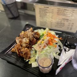 Chicken teriyaki plate