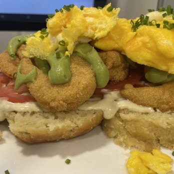 Seasons By 10/Fold - Shrimp Boy with avocado and scrambled eggs - Breakfast & Brunch Near Me - Myrtle Beach, South Carolina Seasons By 10/Fold - Shrimp Boy with avocado and scrambled eggs - Breakfast & Brunch Near Me - Myrtle Beach, South Carolina