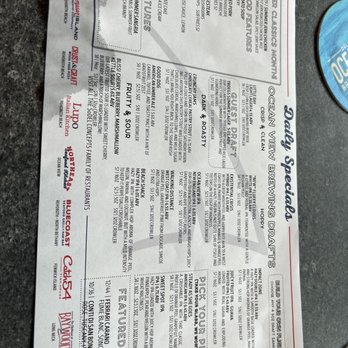 Ocean View Brewing Company - Beer menu from 7/3/22 - New American Near Me - Ocean View, Delaware Ocean View Brewing Company - Beer menu from 7/3/22 - New American Near Me - Ocean View, Delaware