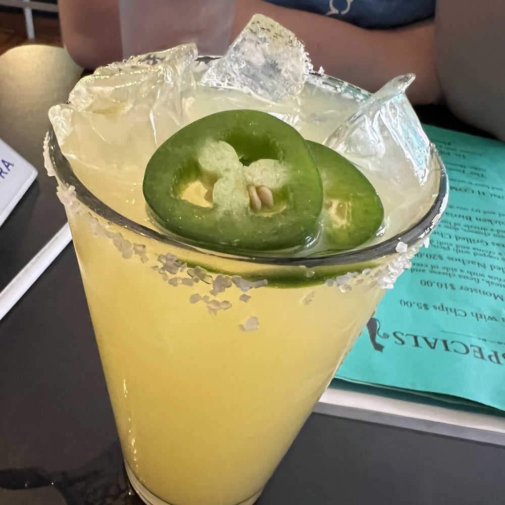 Jalapeño margarita Jalapeño margarita