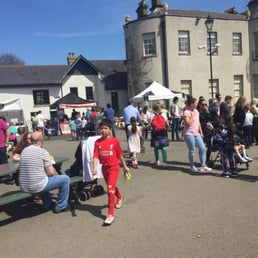 The Marlay park food market. Tasty food and drink with friendly vendors, when the sun's out you can't beat it!