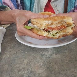 Cross Town Tempo - Chicken Burger Lots of chicken