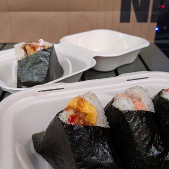 Onigilly - San Francisco - 4 onigiri in boxes - Japanese Near Me - San Francisco, California