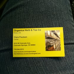 Organica Warehouse & Traveling Leaf Tea - The website listed at the bottom of card is a fabulous place for tea information.