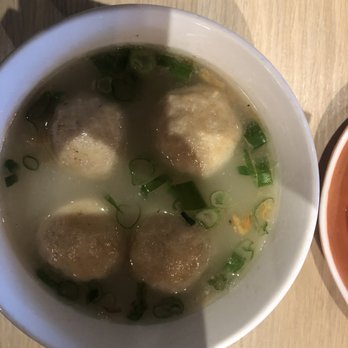 MonGa Cafe - S10. Pork Meatball Soup - Taiwanese Near Me - Bellevue, Washington MonGa Cafe - S10. Pork Meatball Soup - Taiwanese Near Me - Bellevue, Washington