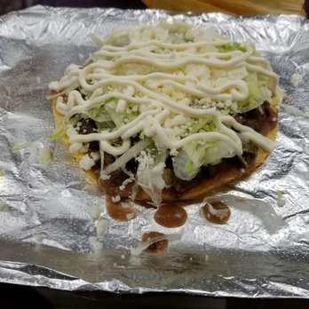 Taco Ssam - Carne Asada Tostada:::4 STARS::: - Korean Near Me - Bailey's Crossroads, Virginia Taco Ssam - Carne Asada Tostada:::4 STARS::: - Korean Near Me - Bailey's Crossroads, Virginia