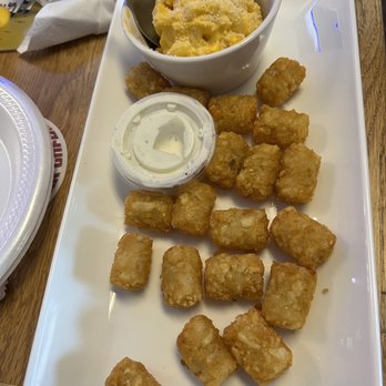Observatory Bar and Grill - Kids mac & cheese with tater tots - Sports Bars Near Me - Omaha, Nebraska Observatory Bar and Grill - Kids mac & cheese with tater tots - Sports Bars Near Me - Omaha, Nebraska