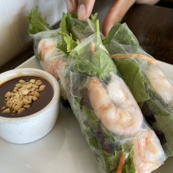 Palm Thai Bistro - Fresh Roll w/ Peanut Sauce - Thai Near Me - Fairfield, California