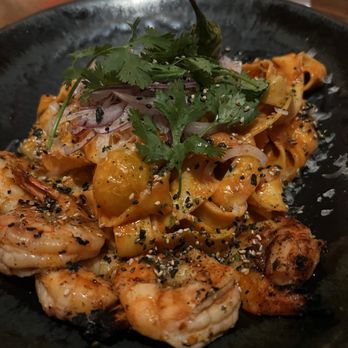 Durango Cocina & Rooftop - Papardelle pasta with Shrimp... delicious! - Latin American Near Me - Rancho Cucamonga, California Durango Cocina & Rooftop - Papardelle pasta with Shrimp... delicious! - Latin American Near Me - Rancho Cucamonga, California