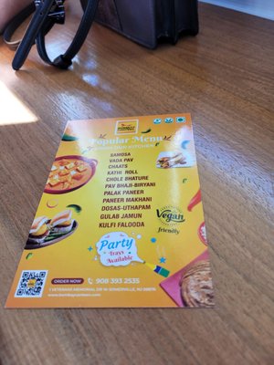 Menu photo 2 Bombay Canteen Somerville, NJ Menu photo 2 Bombay Canteen Somerville, NJ