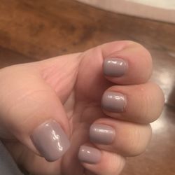Exotic Nails - Gel nail polish. Real nails. Short stubby hands.