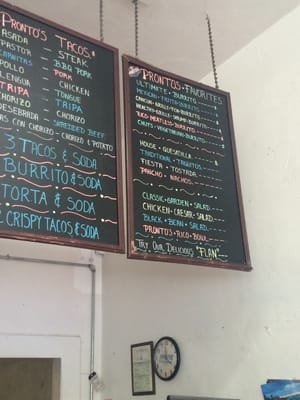 Menu photo 4 Muy Pronto Tacos Los Angeles, CA Menu photo 4 Muy Pronto Tacos Los Angeles, CA