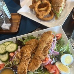 Tapenade Bistro - Cordon bleu and Tollgate crispy chicken salad!