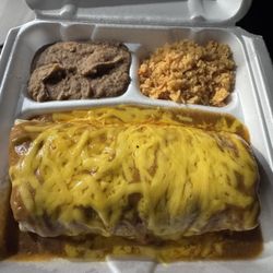 Paraiso de Jalisco - Jalisco burrito chicken fajita.