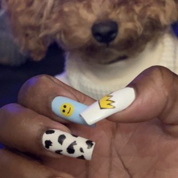 Shang Nail - My nails and my puppy Dash they don't mind him being with me at The Shop and Holding Him if their free love this place. - Nail Salons Near Me - Azusa, California Shang Nail - My nails and my puppy Dash they don't mind him being with me at The Shop and Holding Him if their free love this place. - Nail Salons Near Me - Azusa, California