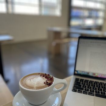 Coalescence Coffee - Rose latte - Coffee & Tea Near Me - Norfolk, Virginia Coalescence Coffee - Rose latte - Coffee & Tea Near Me - Norfolk, Virginia