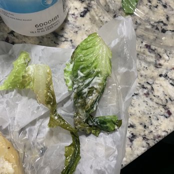 Bodo's Bagels - Rotten lettuce on husband pastrami bagel - Bagels Near Me - Charlottesville, Virginia