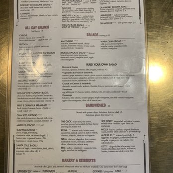 Tryst - Menu - Lounges Near Me - Washington, DC, District of Columbia