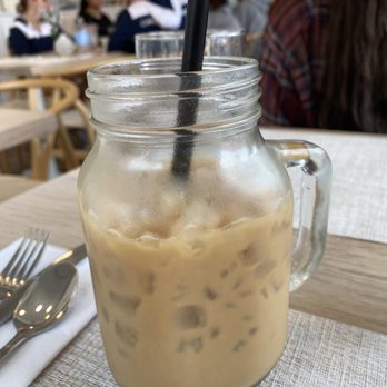 Garden & Grounds Bistro - Iced oat milk Latte - Breakfast & Brunch Near Me - Baltimore, Maryland Garden & Grounds Bistro - Iced oat milk Latte - Breakfast & Brunch Near Me - Baltimore, Maryland