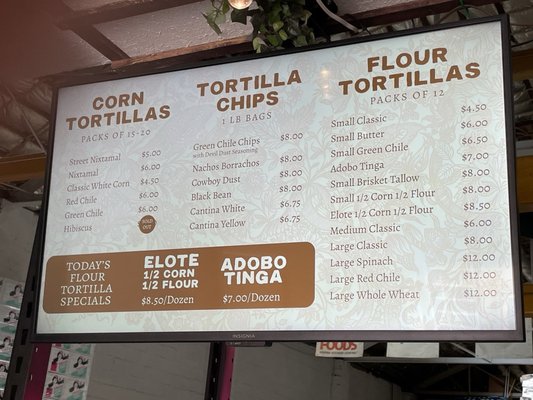 Menu photo 1 Raquelitas Tortillas Denver, CO Menu photo 1 Raquelitas Tortillas Denver, CO