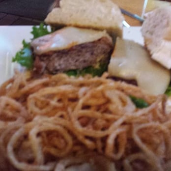Crawfish Junction - Deep fried hamburger........... - Bars Near Me - Johnson Creek, Wisconsin