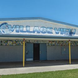 Village View Elementary School - The multi-purpose room.
